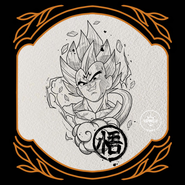 Dragon Ball Tattoo Stickers Anime Periphery Son Goku Vegeta Water Transfer  Sticker Children Cartoon Decals Decor Birthday Gifts - AliExpress